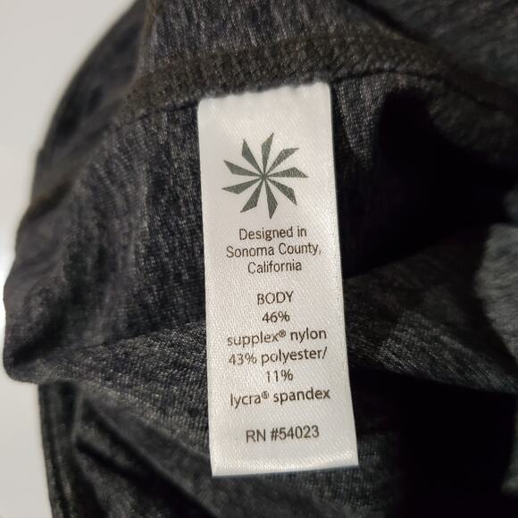 Athleta Revelation Heathered Gray Tights Womens Size XS Activewear Leggings - Picture 9 of 11